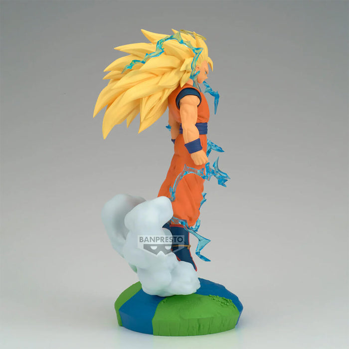 DRAGON BALL Z - FIGURA SON GOKU SUPER SAIYAN 3 HISTORY BOX