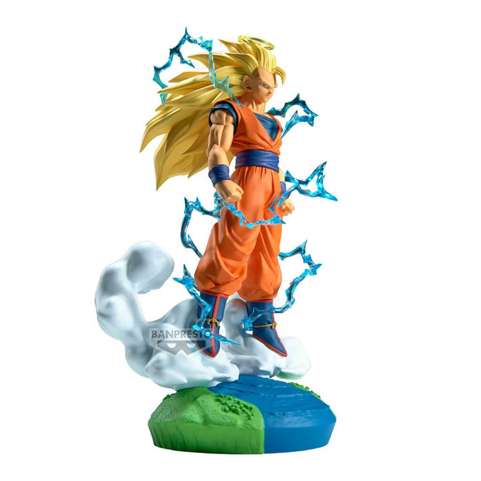 DRAGON BALL Z - FIGURA SON GOKU SUPER SAIYAN 3 HISTORY BOX
