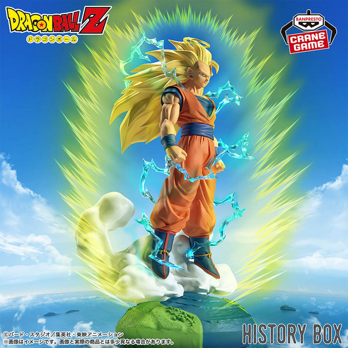 DRAGON BALL Z - FIGURINE SON GOKU SUPER SAIYAN 3 HISTORY BOX