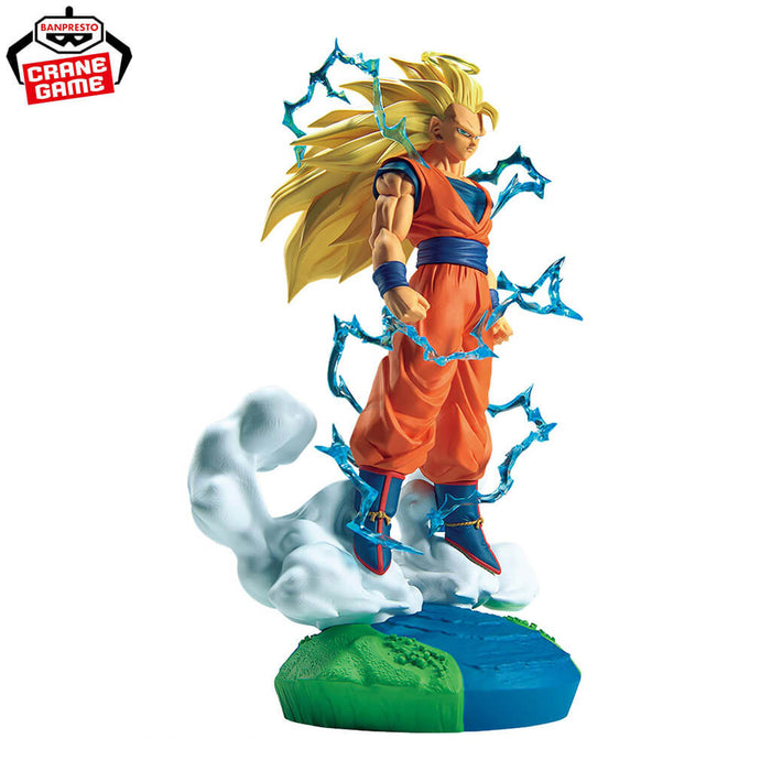 DRAGON BALL Z - FIGURINE SON GOKU SUPER SAIYAN 3 HISTORY BOX