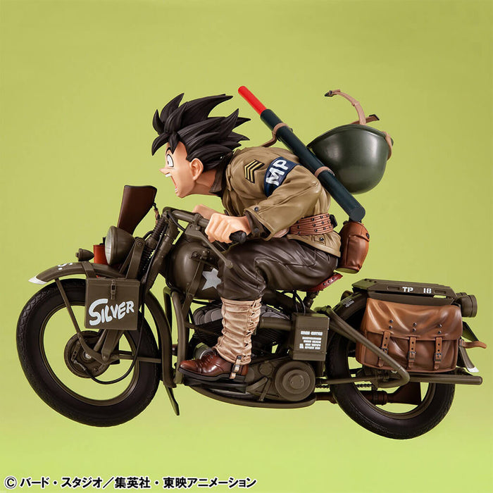 Figura de escritorio REAL McCOY EX de Son Goku y su moto de DRAGON BALL Z