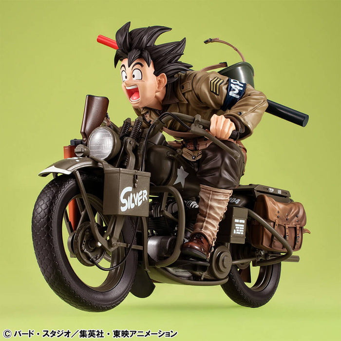 Figura de escritorio REAL McCOY EX de Son Goku y su moto de DRAGON BALL Z
