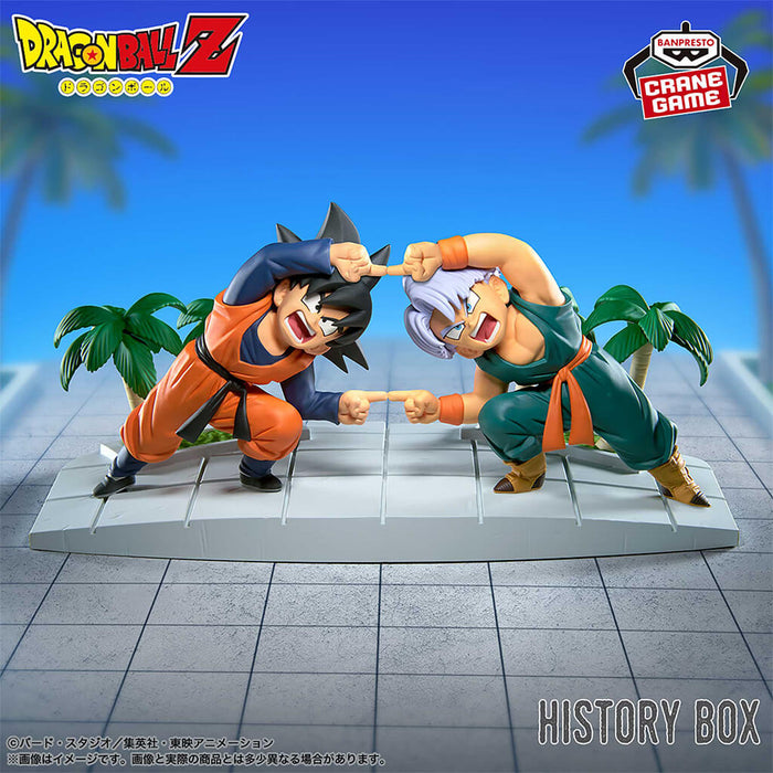 DRAGON BALL Z - FIGURINE SON GOTEN & TRUNKS HISTORY BOX