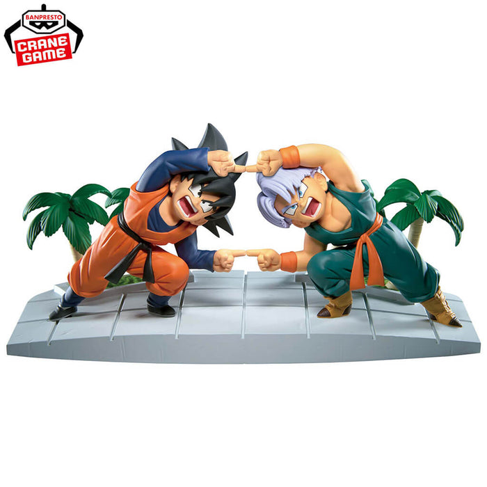 DRAGON BALL Z - FIGURINE SON GOTEN & TRUNKS HISTORY BOX