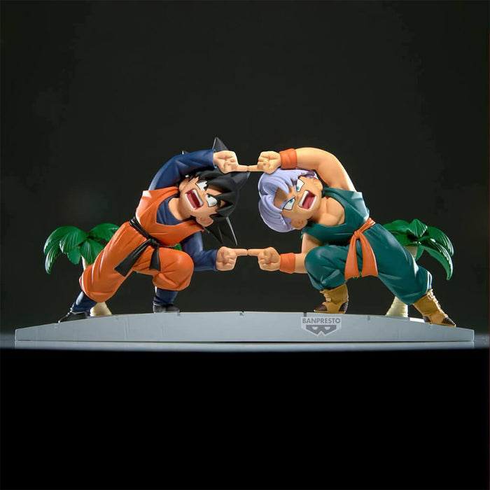 DRAGON BALL Z - FIGURINE SON GOTEN & TRUNKS HISTORY BOX