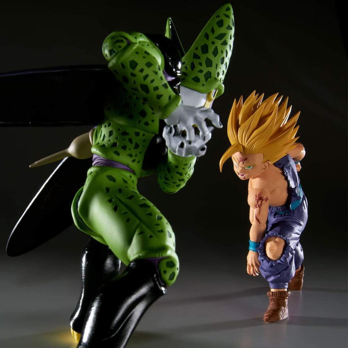 DRAGON BALL Z - FIGURINES SON GOHAN SSJ2 & CELL MATCH MAKERS