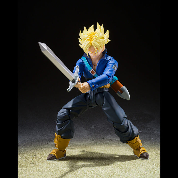 DRAGON BALL Z - FIGURE TRUNKS SSJ THE BOY FROM THE FUTURE SH FIGUARTS