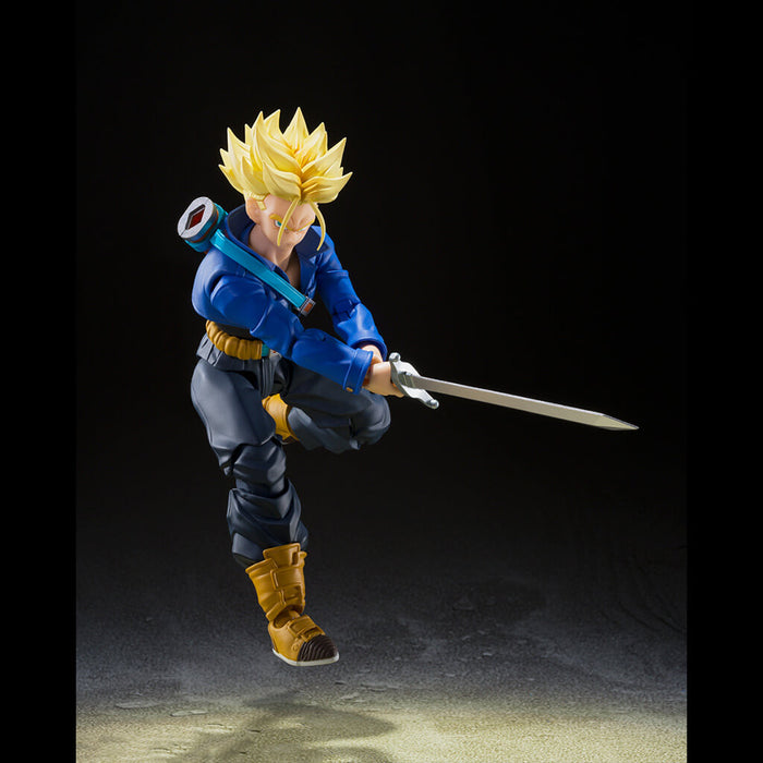DRAGON BALL Z - FIGURE TRUNKS SSJ THE BOY FROM THE FUTURE SH FIGUARTS