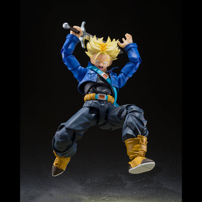 DRAGON BALL Z - FIGURE TRUNKS SSJ THE BOY FROM THE FUTURE SH FIGUARTS