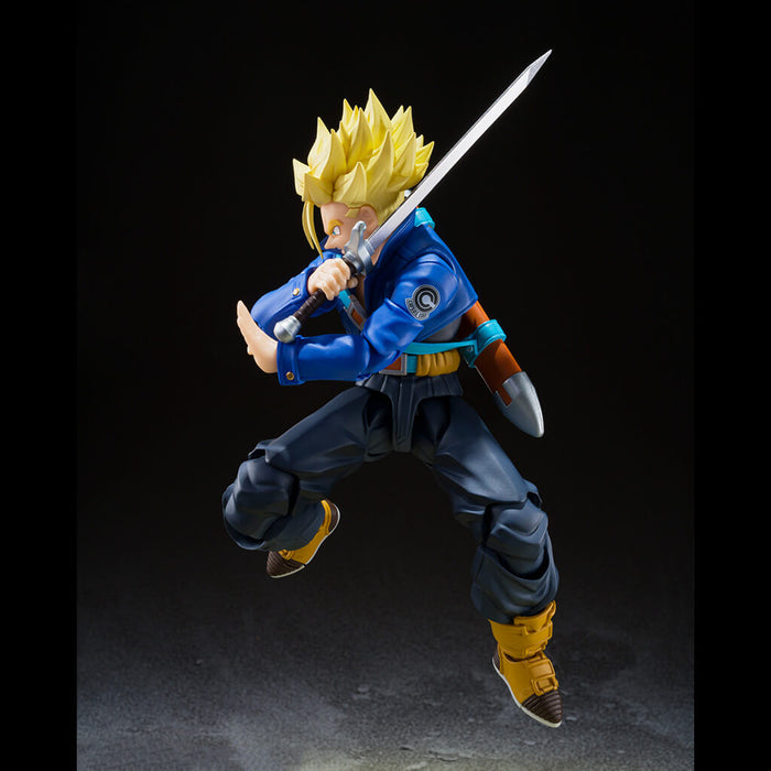 DRAGON BALL Z - FIGURE TRUNKS SSJ THE BOY FROM THE FUTURE SH FIGUARTS