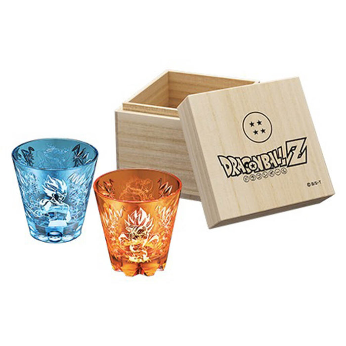 DRAGON BALL Z EDO KIRIKO GLASS JAPAN EXCLUSIVE