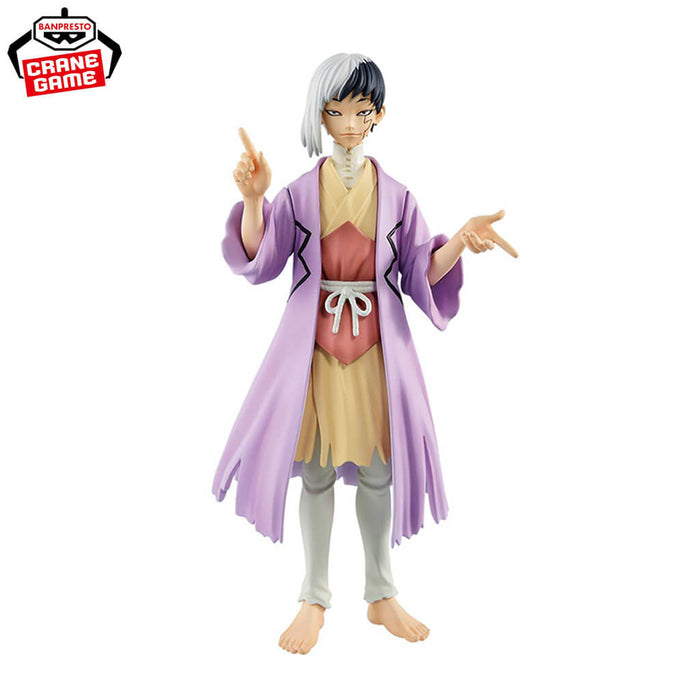 Dr. STONE - FIGURAS SENKU ISHIGAMI, RYUSUI NANAMI & GEN ASAGIRI (SPECIAL) FIGURE OF STONE WORLD