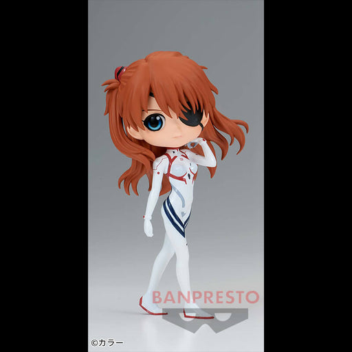 EVANGELION - FIGURINE ASUKA SHIKINAMI LANGLEY PLUGSUIT STYLE Q POSKET VER.A JAPANDCO 1c