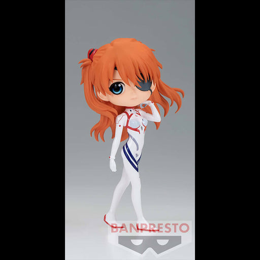 EVANGELION - FIGURINE ASUKA SHIKINAMI LANGLEY PLUGSUIT STYLE Q POSKET VER.B JAPANDCO 1c