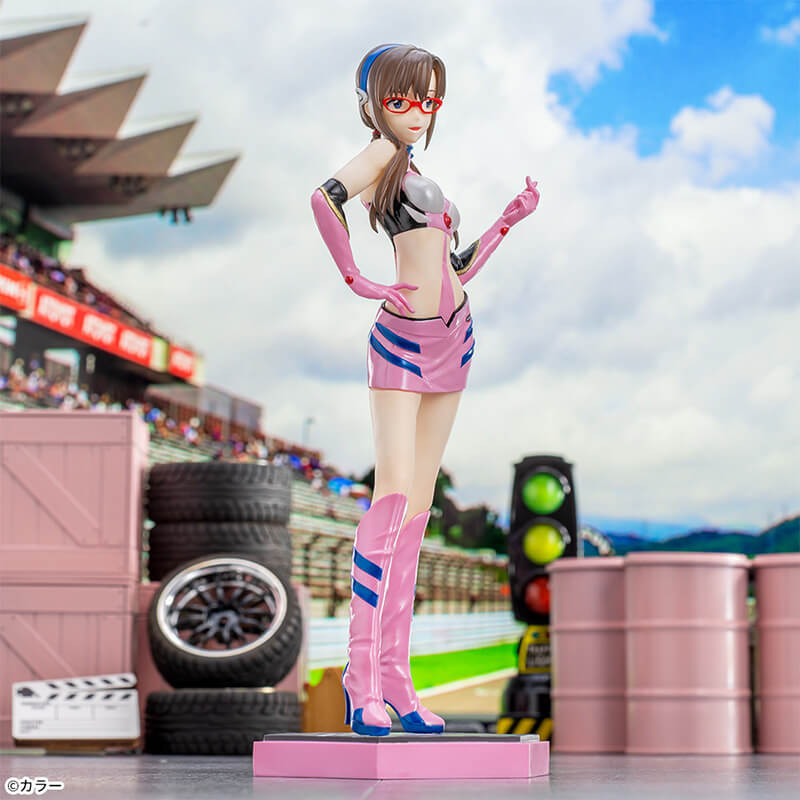 EVANGELION - FIGURA MAKINAMI MARI (RACING VER.) LUMINASTA