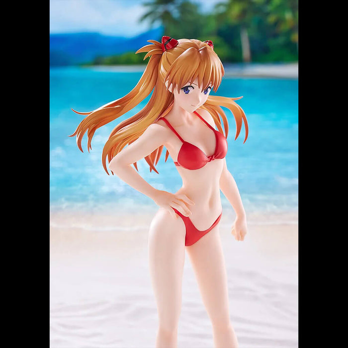 EVANGELION - FIGURINE ASUKA LANGLEY SHIKINAMI (BIKINI STYLE VER.) L SIZE POP UP PARADE