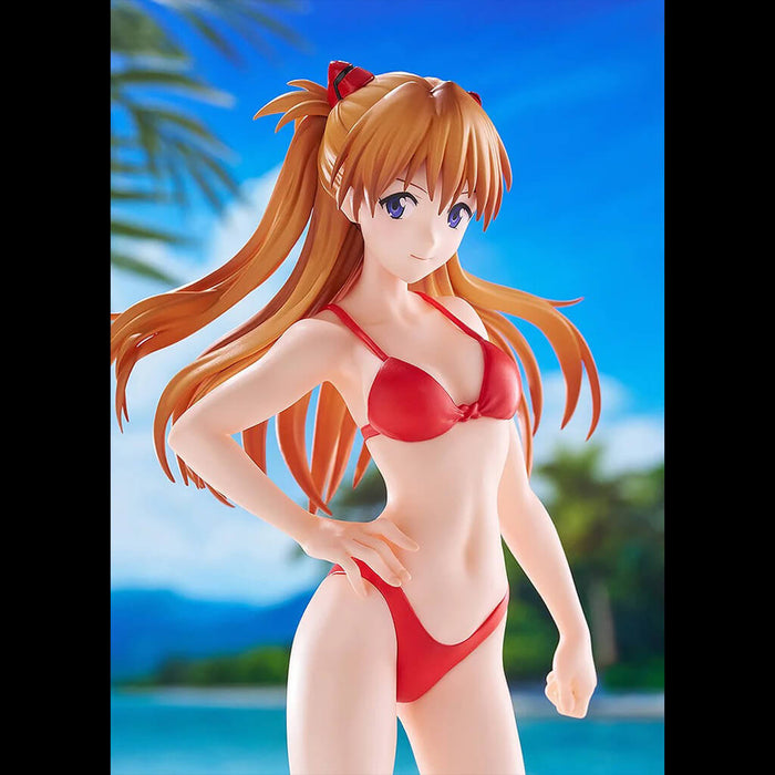 EVANGELION - FIGURINE ASUKA LANGLEY SHIKINAMI (BIKINI STYLE VER.) L SIZE POP UP PARADE
