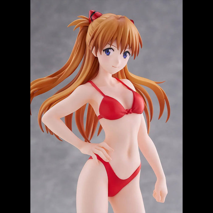 EVANGELION - FIGURINE ASUKA LANGLEY SHIKINAMI (BIKINI STYLE VER.) L SIZE POP UP PARADE