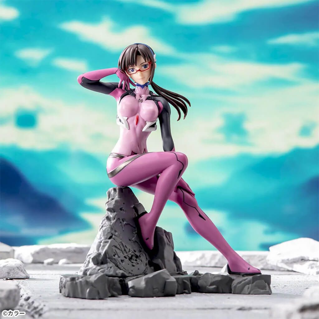 EVANGELION - FIGURA MAKINAMI MARI (30th ANNIVERSARY VER.) LUMINASTA