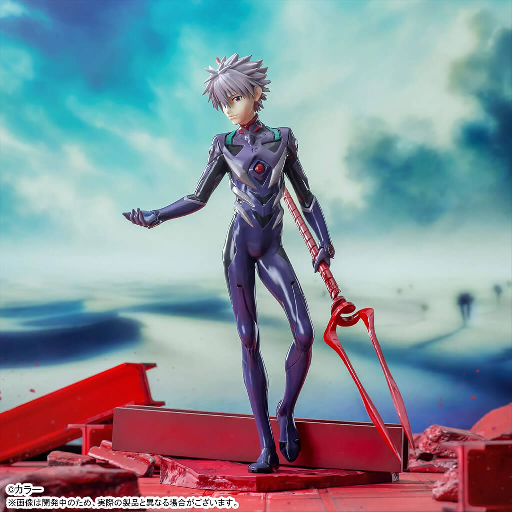 EVANGELION - FIGURA NAGISA KAWORU (SPEAR OF LONGINUS VER.) LUMINASTA