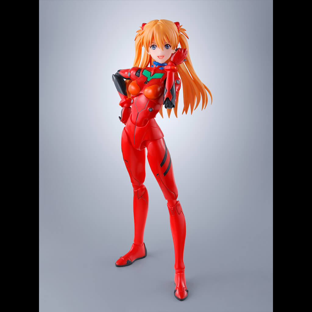 EVANGELION - FIGURA SHIKINAMI ASUKA LANGLEY SH FIGUARTS