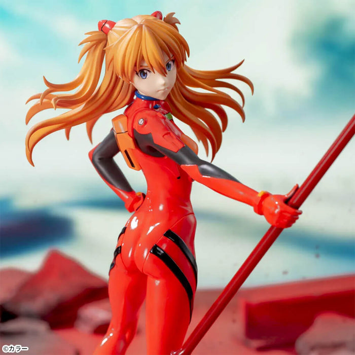 EVANGELION - FIGURA SHIKINAMI ASUKA LANGLEY (LANZA DE CASSIUS VER.) LUMINASTA