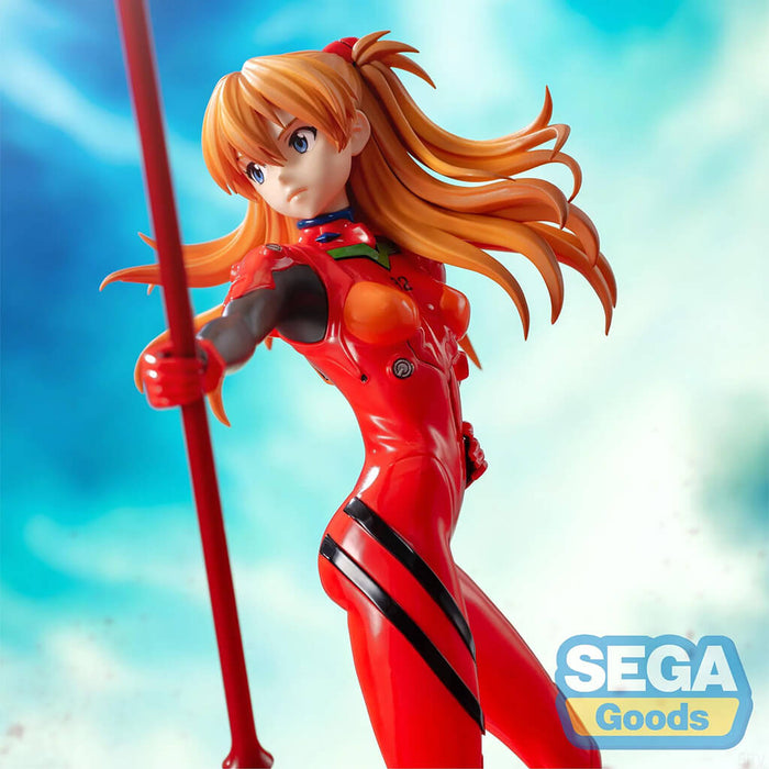 EVANGELION - FIGURINE SHIKINAMI ASUKA LANGLEY (SPEAR OF CASSIUS VER.) LUMINASTA