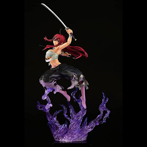 FAIRY TAIL - FIGURINE ERZA SCARLET SAMURAI VER. SHIKKOKU 1-6 JAPANDCO 1c