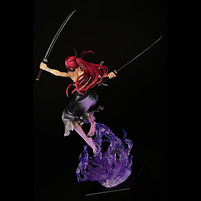 FAIRY TAIL - FIGURINE ERZA SCARLET SAMURAI VER. SHIKKOKU 1-6 JAPANDCO 6c