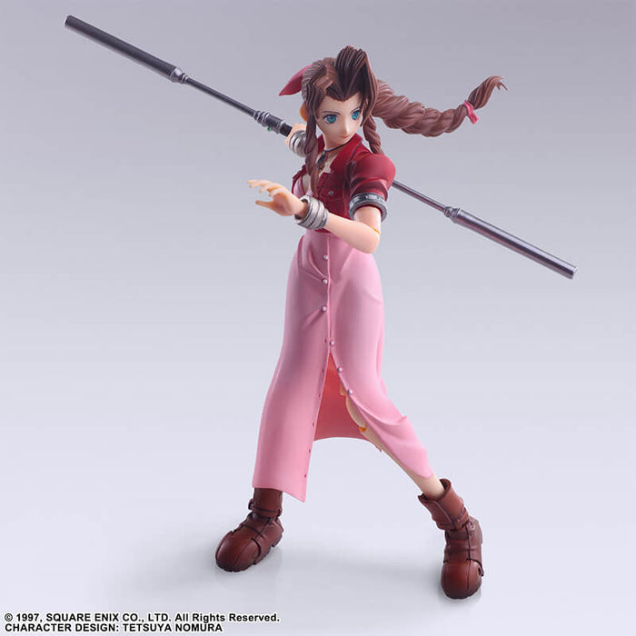 FINAL FANTASY VII &#8211; FIGURINE AERITH GAINSBOROUGH BRING ARTS JAPANDCO 4c