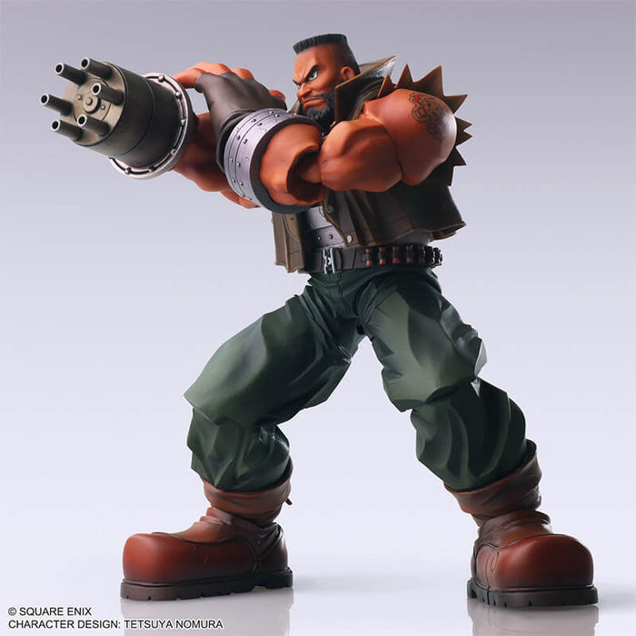 FINAL FANTASY VII &#8211; FIGURINE BARRET WALLACE BRING ARTS JAPANDCO 5c