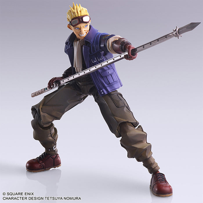 FINAL FANTASY VII - FIGURINE CID HIGHWIND BRING ARTS JAPANDCO 4