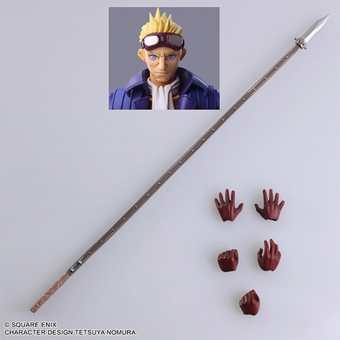 FINAL FANTASY VII - FIGURINE CID HIGHWIND BRING ARTS JAPANDCO 7