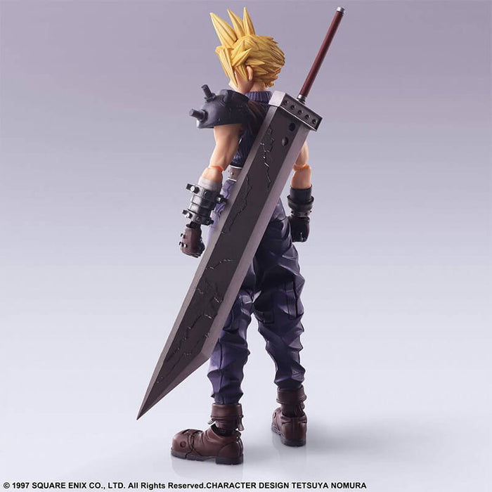 FINAL FANTASY VII &#8211; FIGURINE CLOUD STRIFE BRING ARTS JAPANDCO 5c