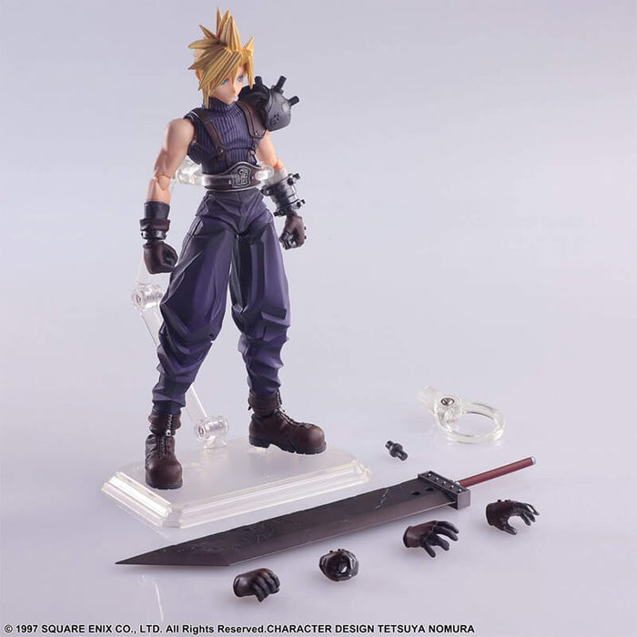 FINAL FANTASY VII &#8211; FIGURINE CLOUD STRIFE BRING ARTS JAPANDCO 8c