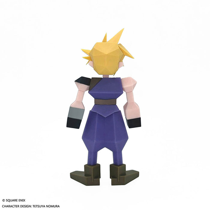 FINAL FANTASY VII &#8211; FIGURINE CLOUD STRIFE POLYGON SOFT VINYL JAPANDCO 3