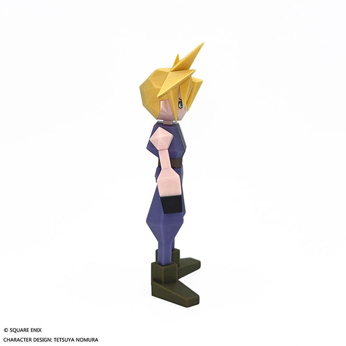 FINAL FANTASY VII &#8211; FIGURINE CLOUD STRIFE POLYGON SOFT VINYL JAPANDCO 4