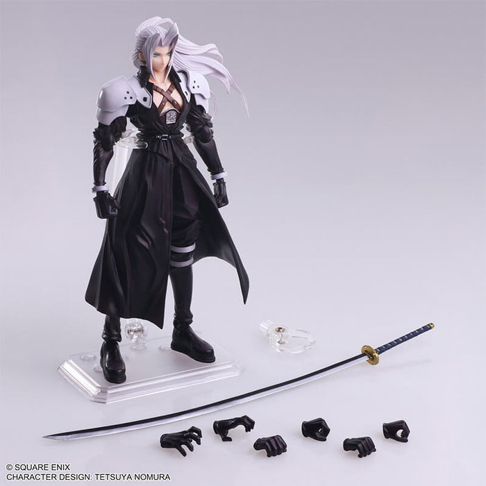 FINAL FANTASY VII - FIGURINE SEPHIROTH BRING ARTS JAPANDCO 7c