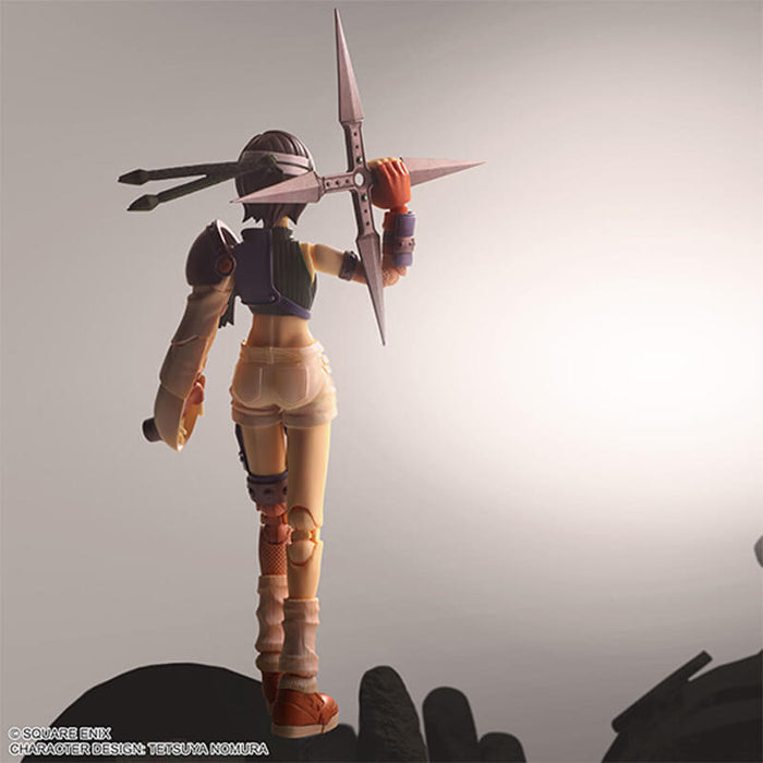 FINAL FANTASY VII - FIGURINE YUFFIE KISARAGI BRING ARTS JAPANDCO 9c