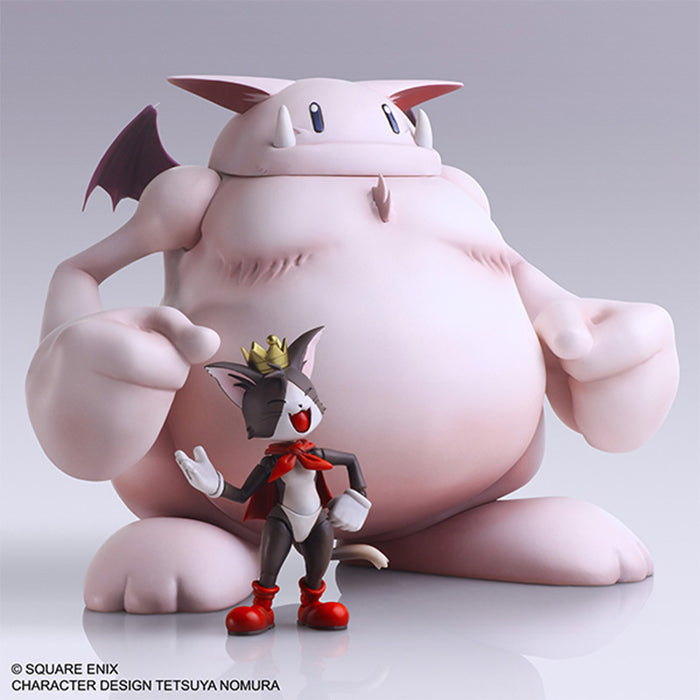 FINAL FANTASY VII - FIGURINES CAIT SITH & FAT MOOGLE BRING ARTS JAPANDCO 3