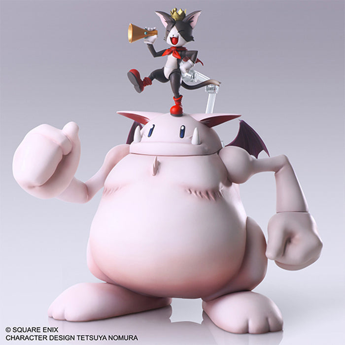 FINAL FANTASY VII - FIGURINES CAIT SITH & FAT MOOGLE BRING ARTS JAPANDCO 5