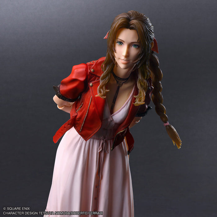 FINAL FANTASY VII REBIRTH - FIGURINE AERITH GAINSBOROUGH PLAY ARTS KAI JAPANDCO 5