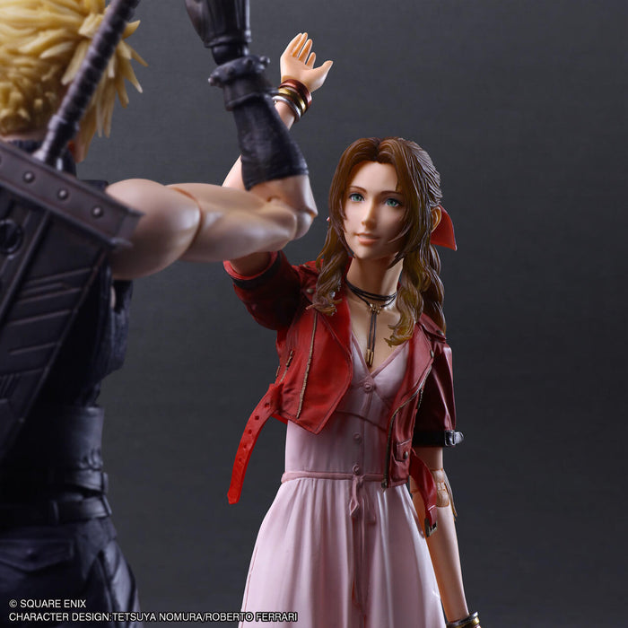 FINAL FANTASY VII REBIRTH - FIGURINE AERITH GAINSBOROUGH PLAY ARTS KAI JAPANDCO 7