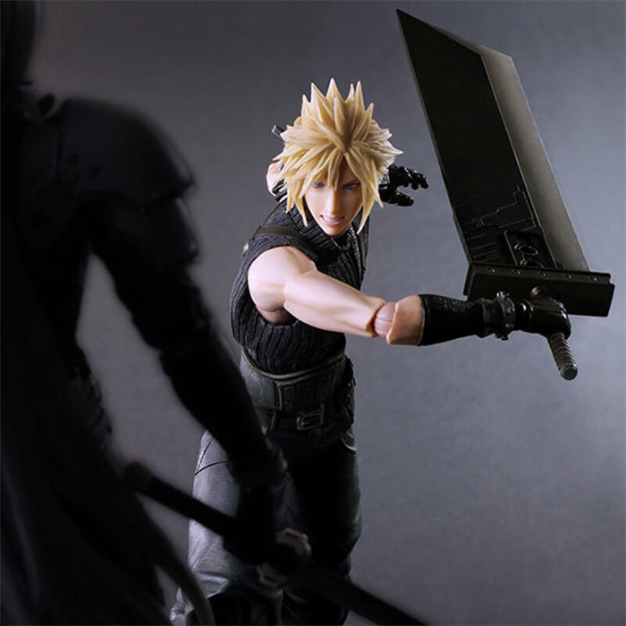 FINAL FANTASY VII REBIRTH - FIGURINE CLOUD STRIFE PLAY ARTS KAI JAPANDCO 7