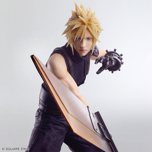 FINAL FANTASY VII REBIRTH - FIGURINE CLOUD STRIFE STATIC ARTS JAPANDCO 2c