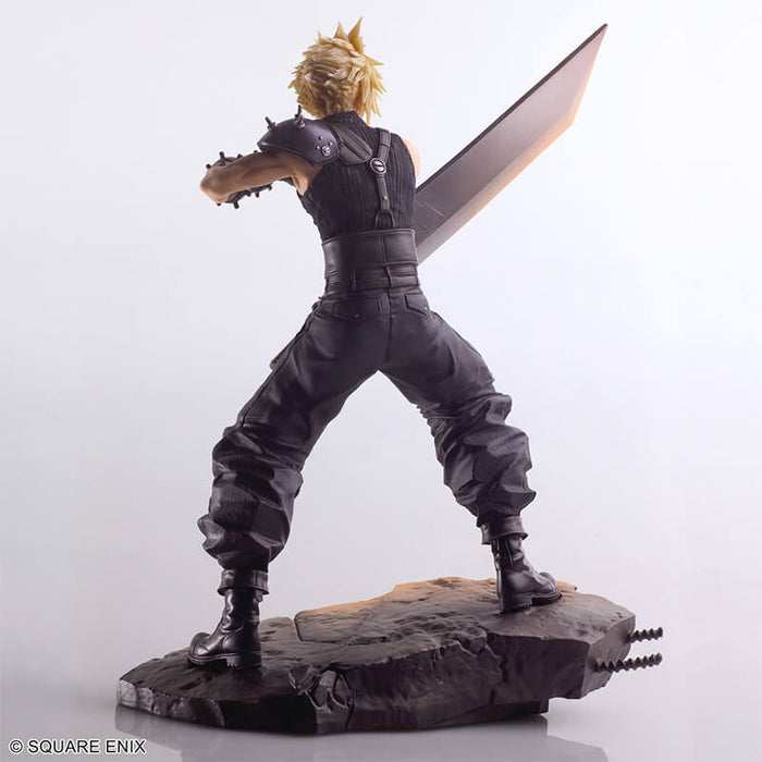 FINAL FANTASY VII REBIRTH - FIGURINE CLOUD STRIFE STATIC ARTS JAPANDCO 4c