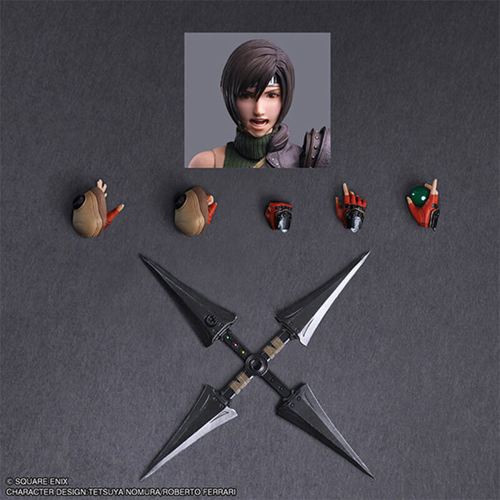 FINAL FANTASY VII REBIRTH - FIGURINE YUFFIE KISARAGI PLAY ARTS KAI JAPANDCO 7