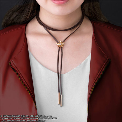 FINAL FANTASY VII REMAKE - COLLIER EN CUIR AERITH GAINSBOROUGH JAPANDCO 1