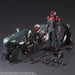 FINAL FANTASY VII REMAKE - FIGURINE ADVANCED BIKE GUARD SHINRA & BIKE PLAY ARTS KAI JAPANDCO 6c