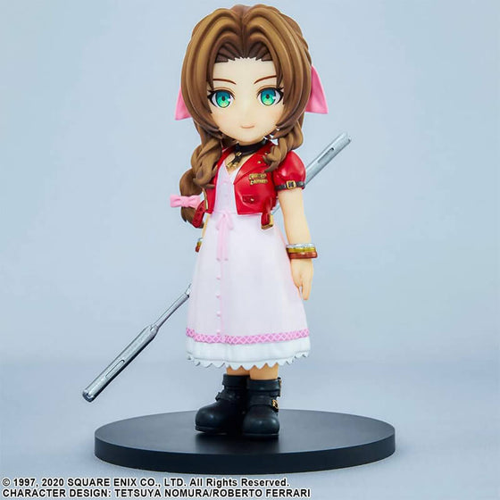 FINAL FANTASY VII REMAKE – FIGURINE AERITH GAINSBOROUGH ADORABLE ARTS JAPANDCO 1c
